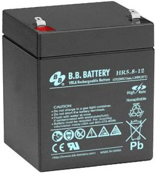 B.B. Battery HR 5.8-12 B.B. Battery HR 5.8-12